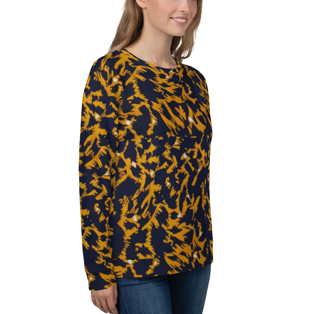 Yellow Leopard Unisex Sweatshirt