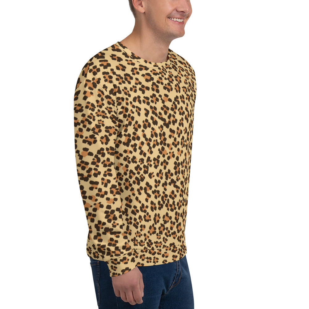 Leopard Brown Unisex Sweatshirt