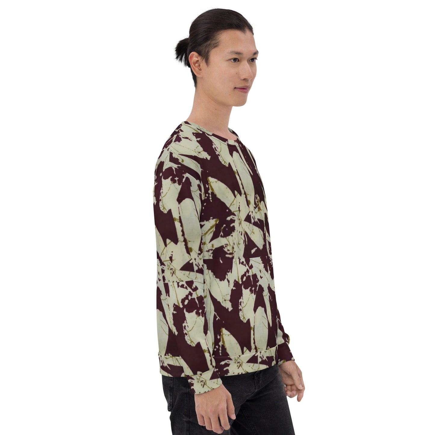 Brown Adire Unisex Sweatshirt