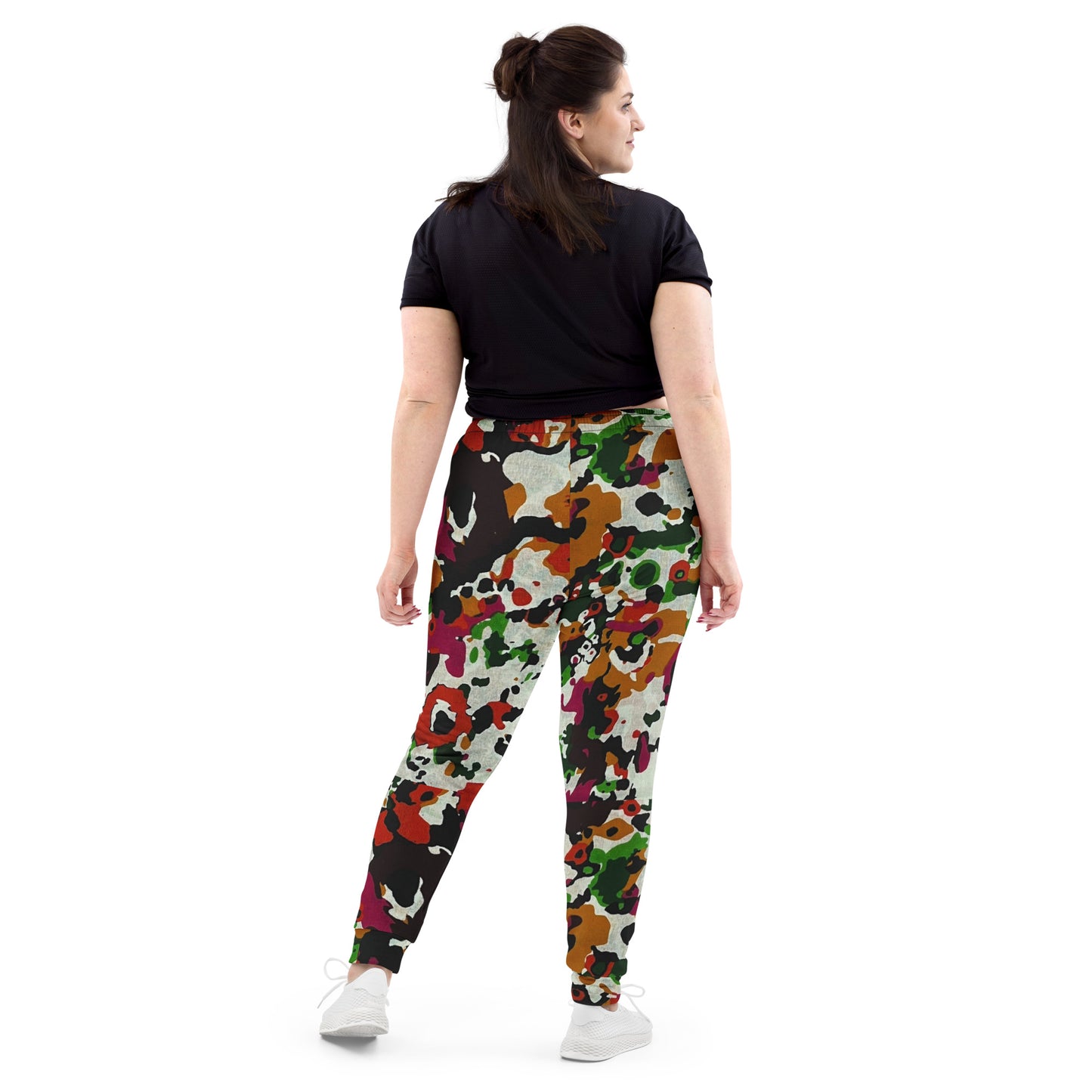 Multicolour Paint Ankara Women's Joggers