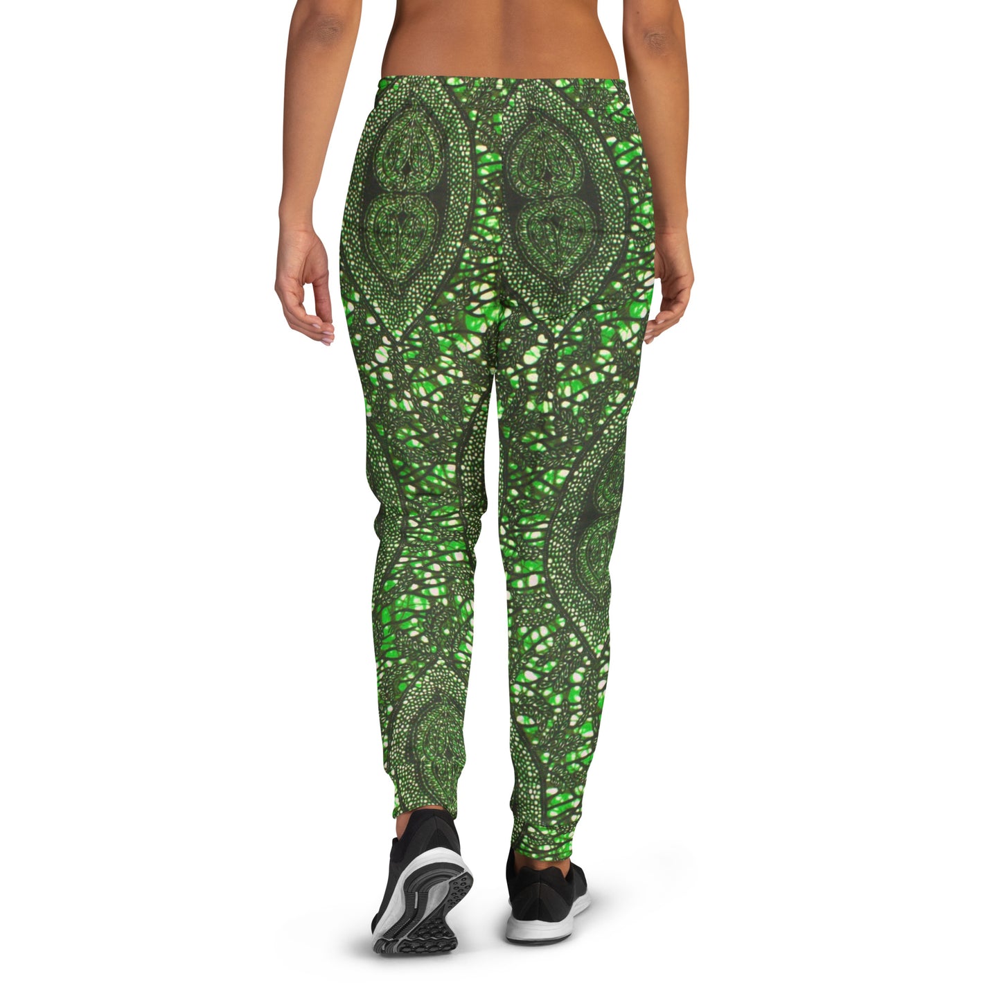 Green Peas Ankara Women's Joggers