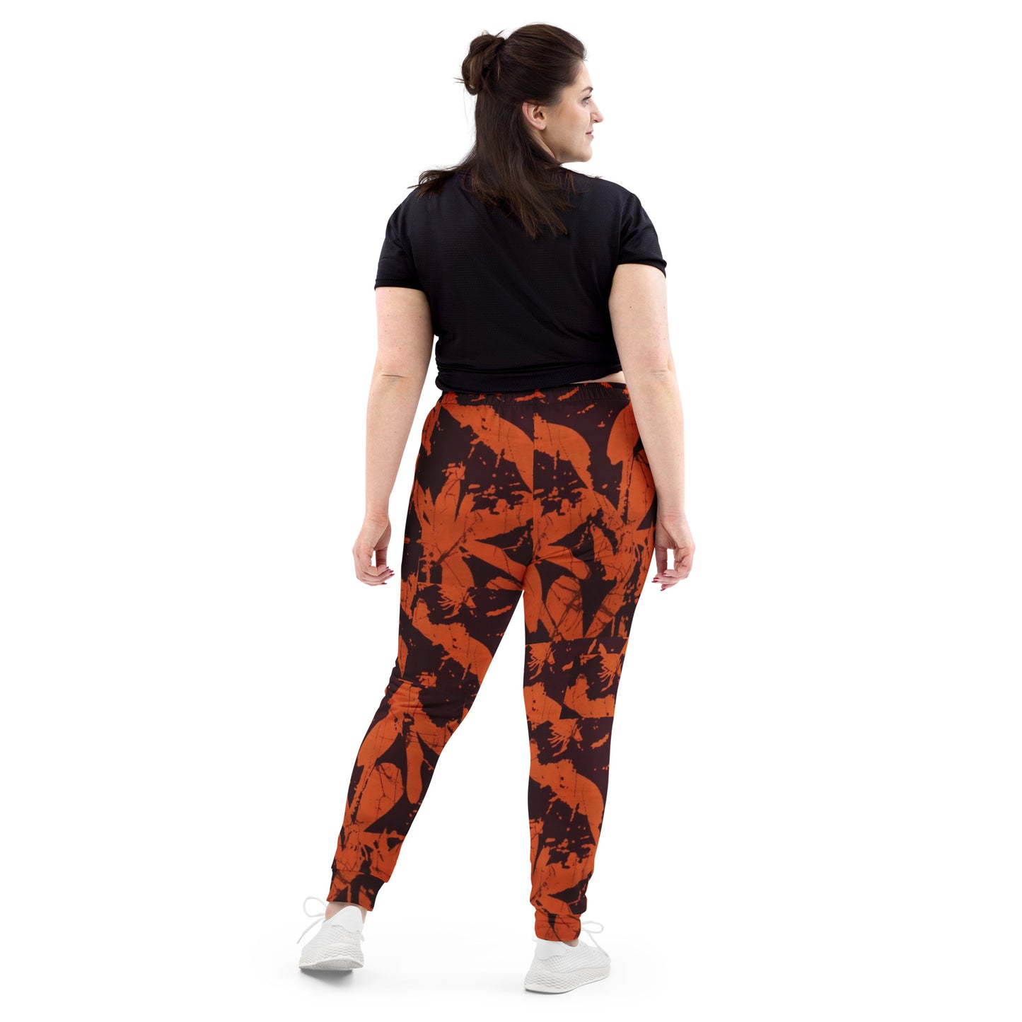 Orange Adire Women's Joggers