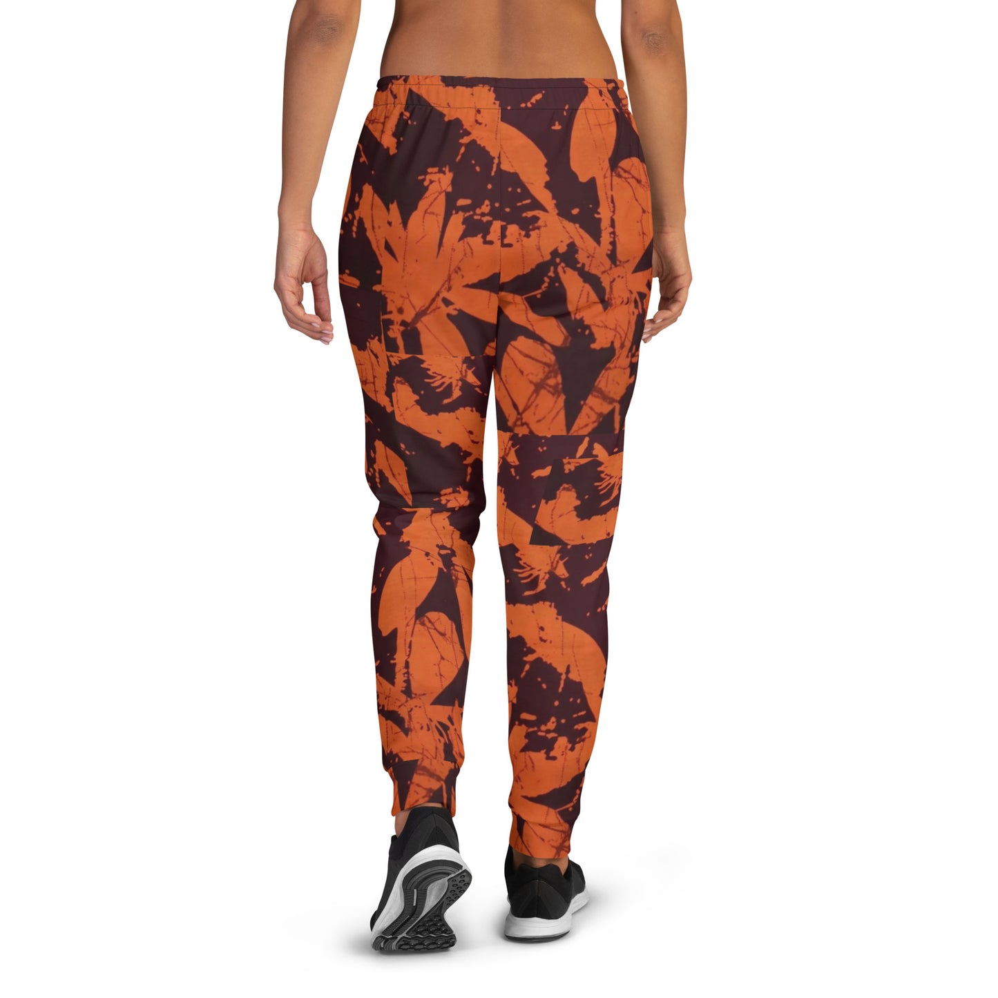 Orange Adire Women's Joggers