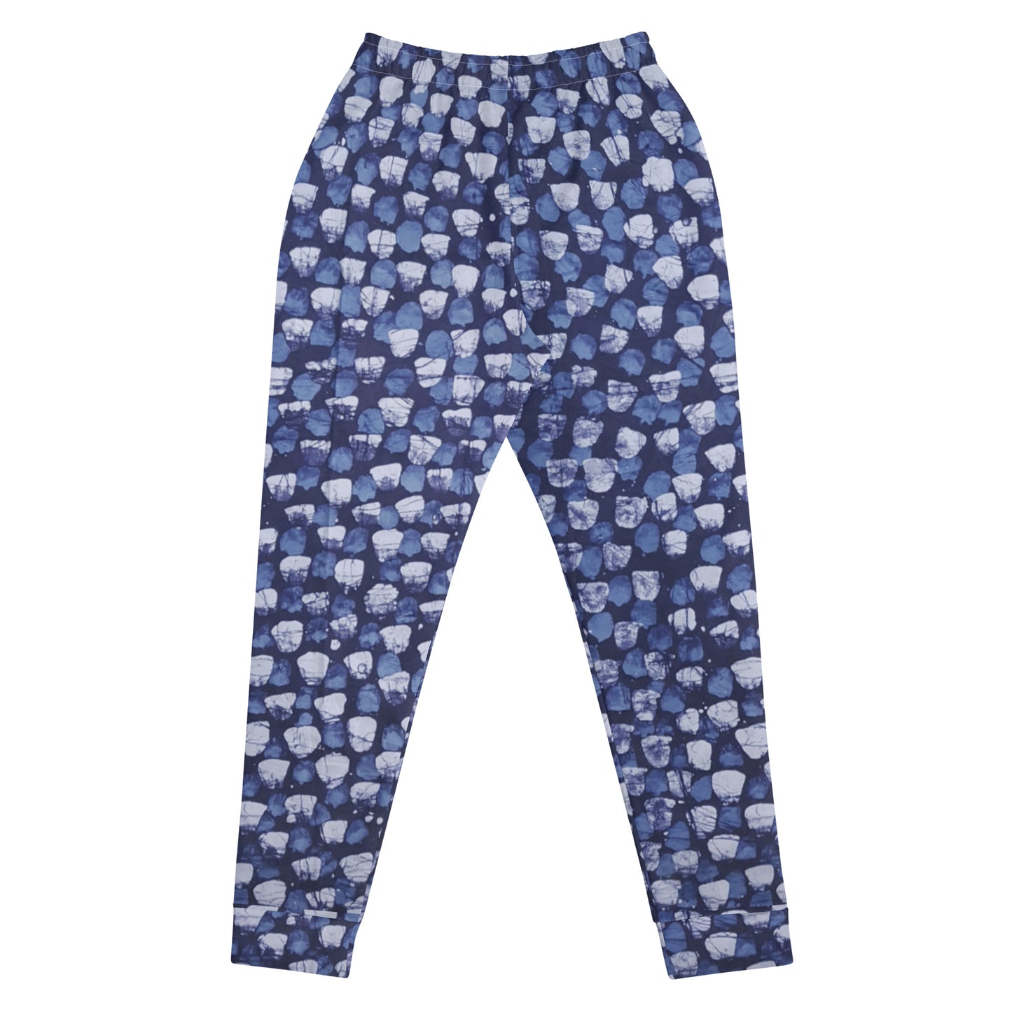 Blue Dotted Adire Women's Joggers