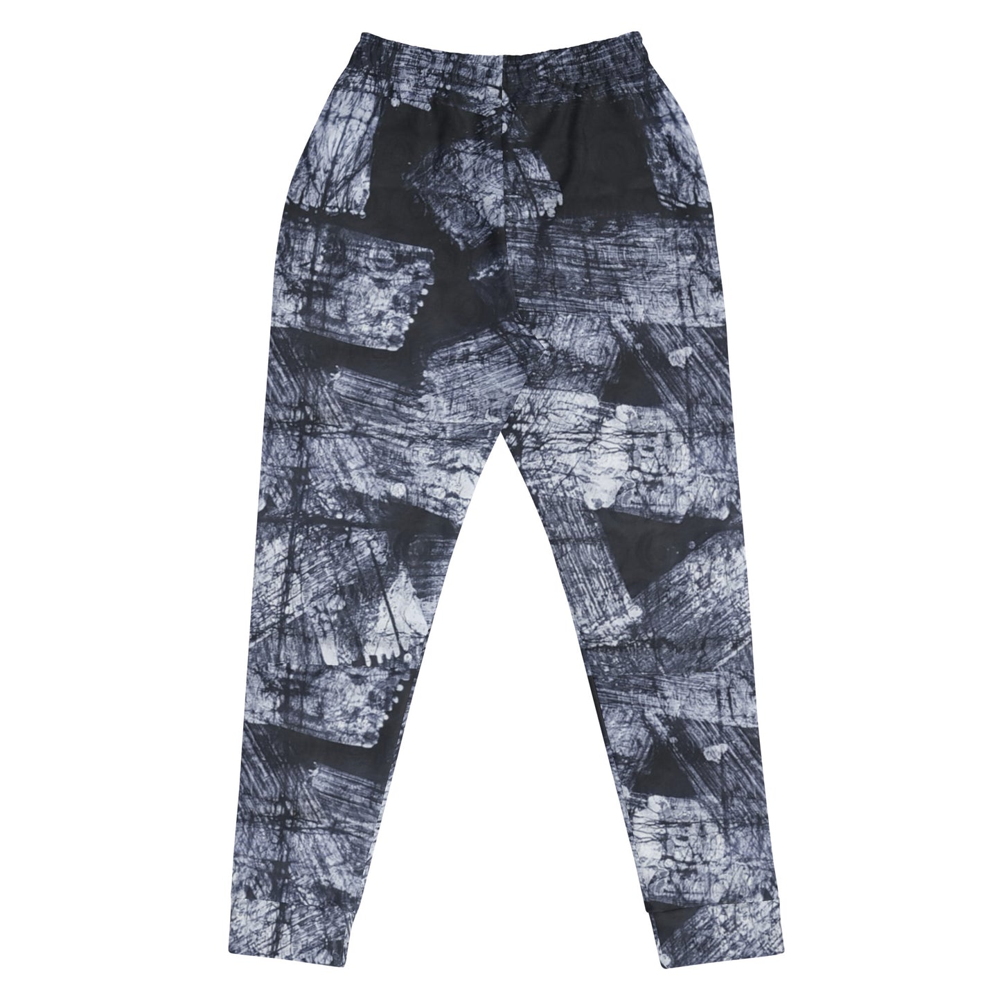 Dark Blue And White Adire Women's Joggers