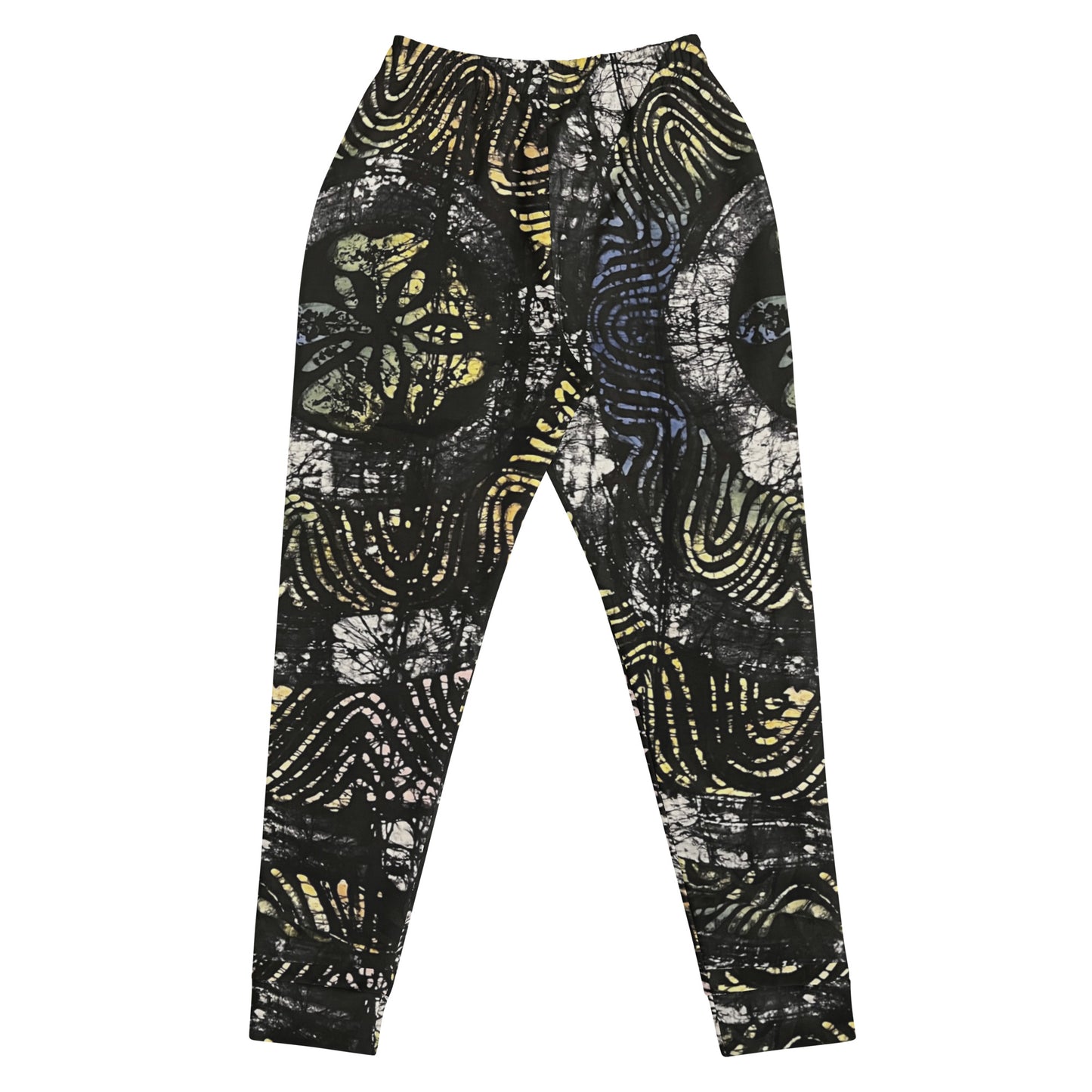 Circles And Swirls Indigo Adire Women's Joggers