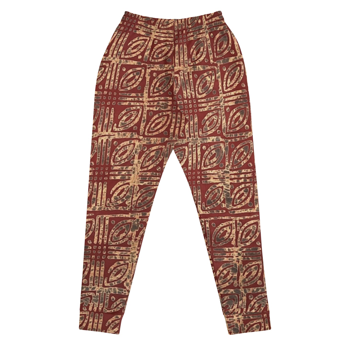 Copper And Gold Adire Women's Joggers