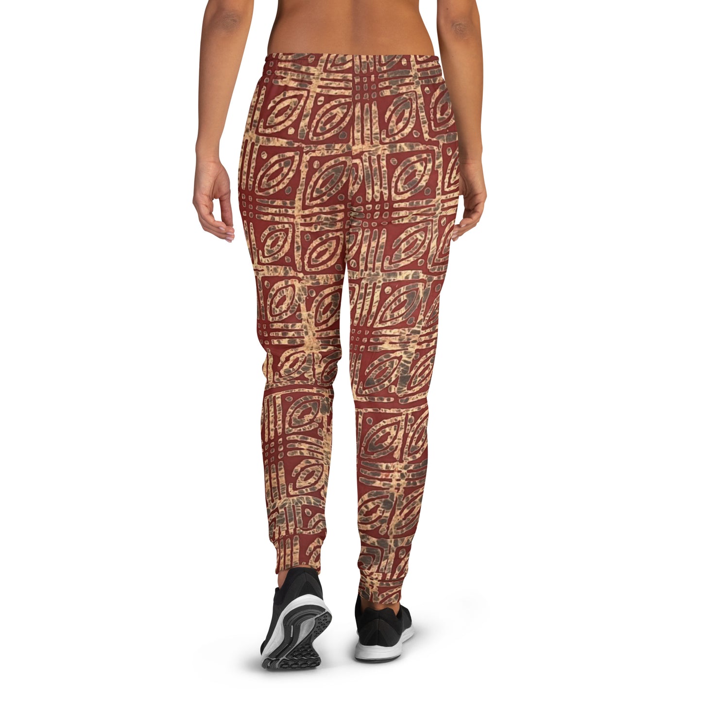 Copper And Gold Adire Women's Joggers