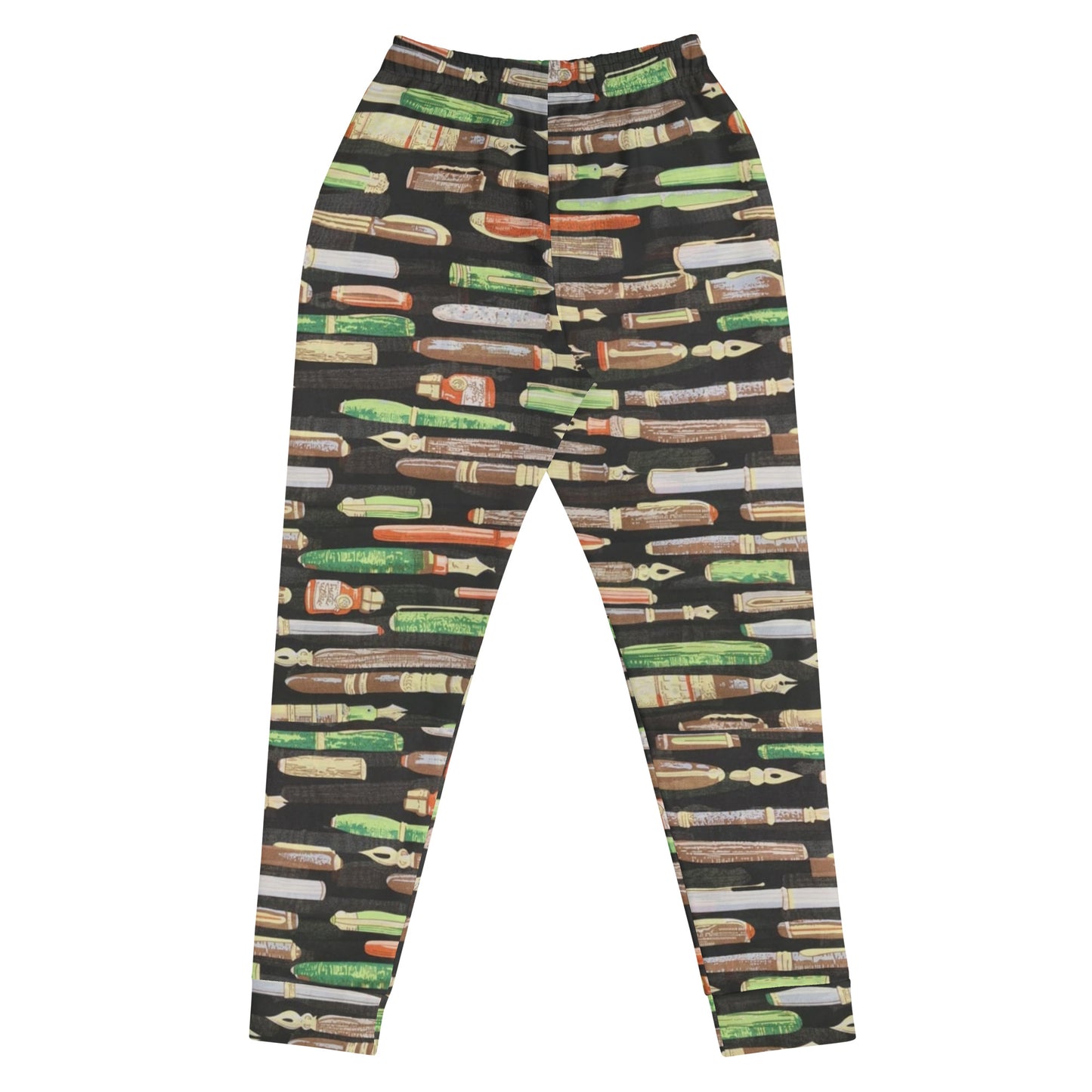 Green Pen Ankara Women's Joggers