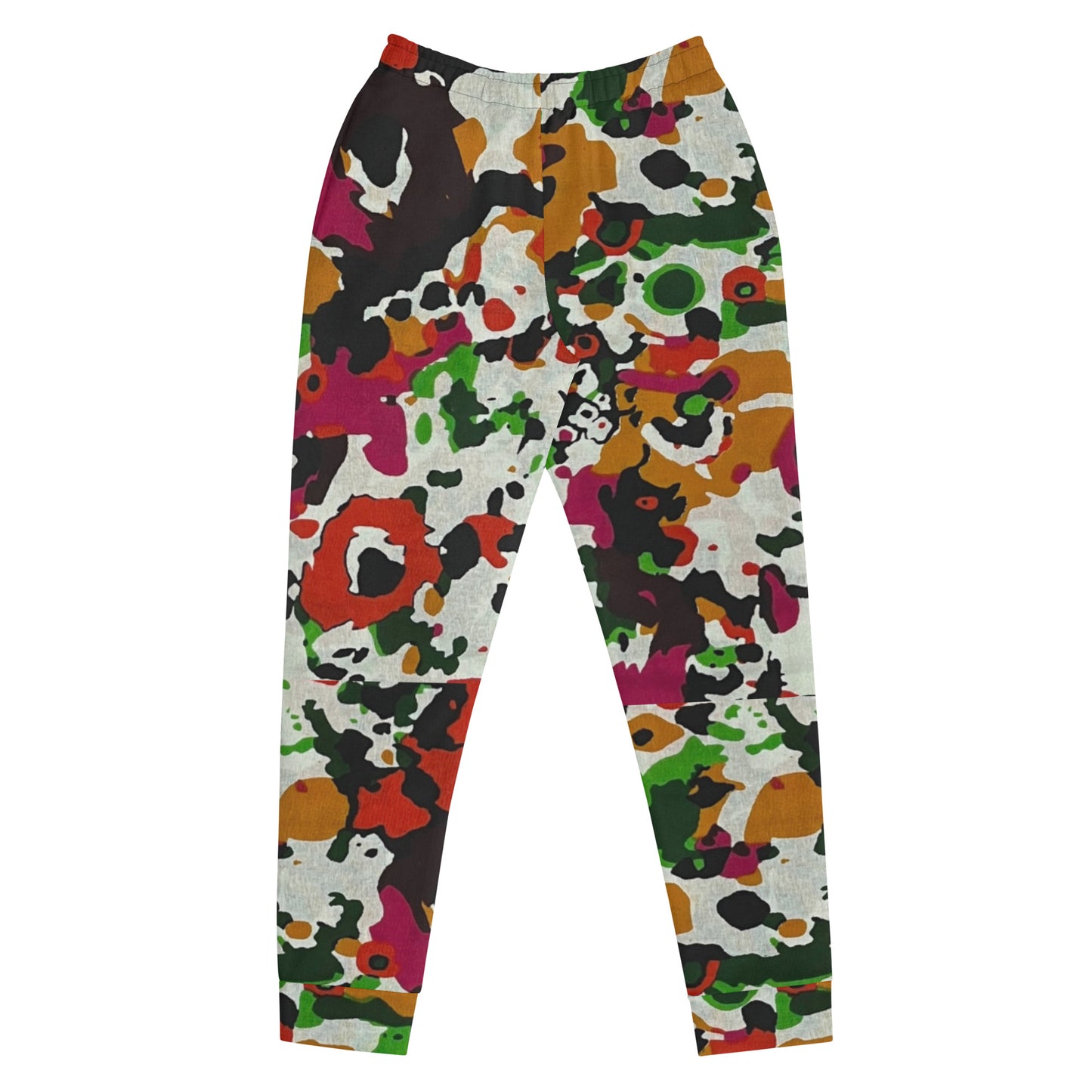 Multicolour Paint Ankara Women's Joggers