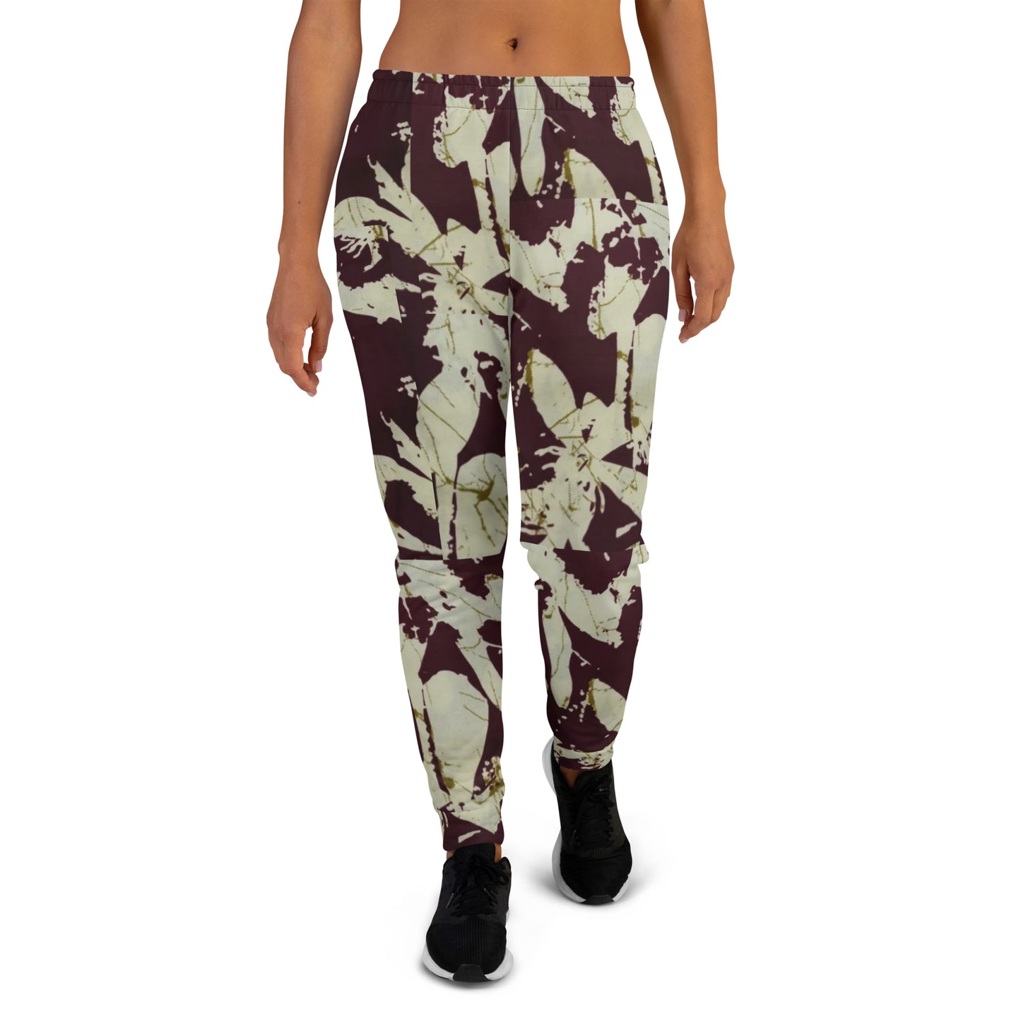 Brown Adire Women's Joggers