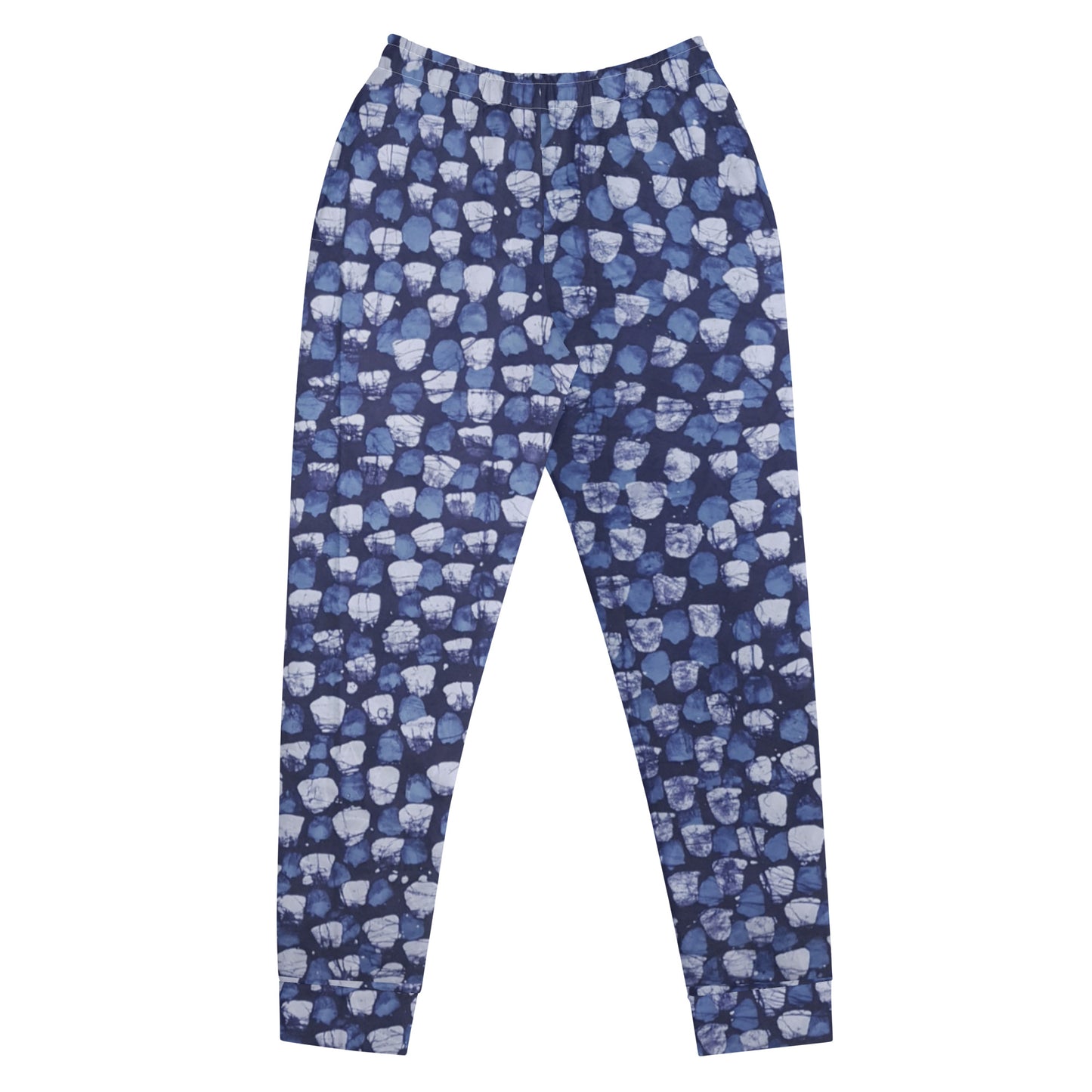 Blue Dotted Adire Women's Joggers