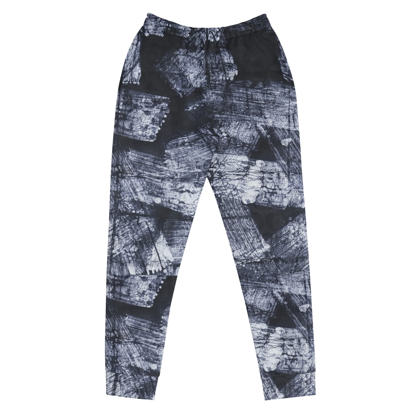 Dark Blue And White Adire Women's Joggers