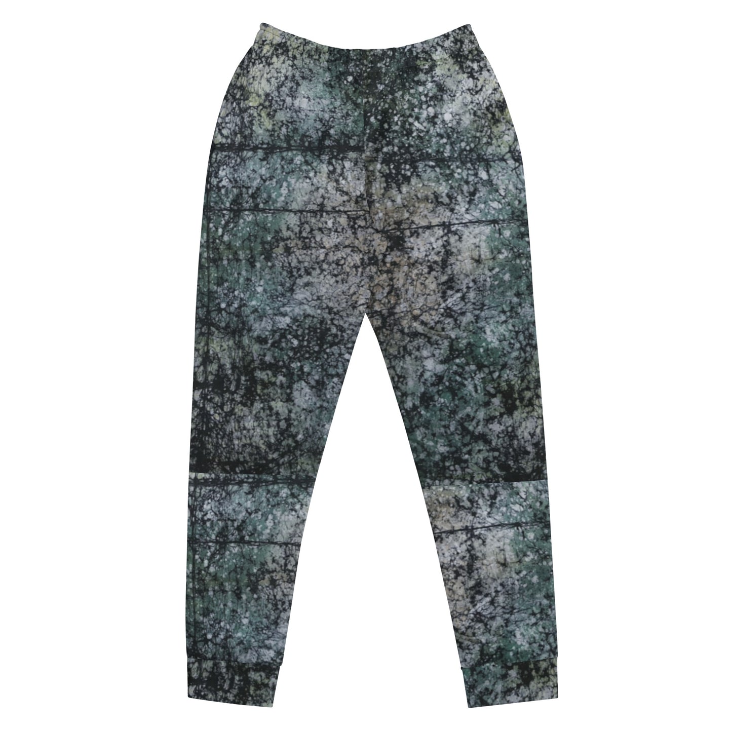 Dark Green Adire Women's Joggers