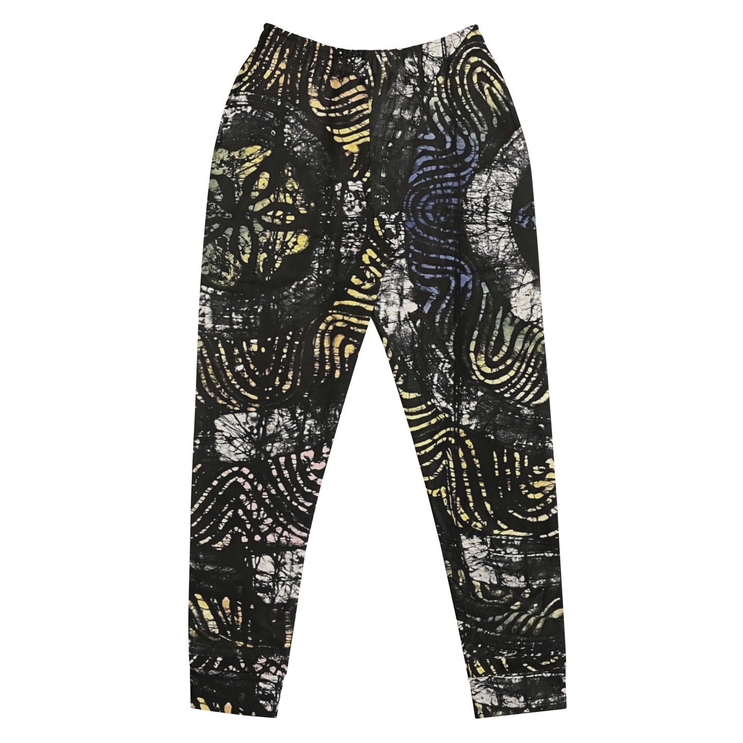 Circles And Swirls Indigo Adire Women's Joggers