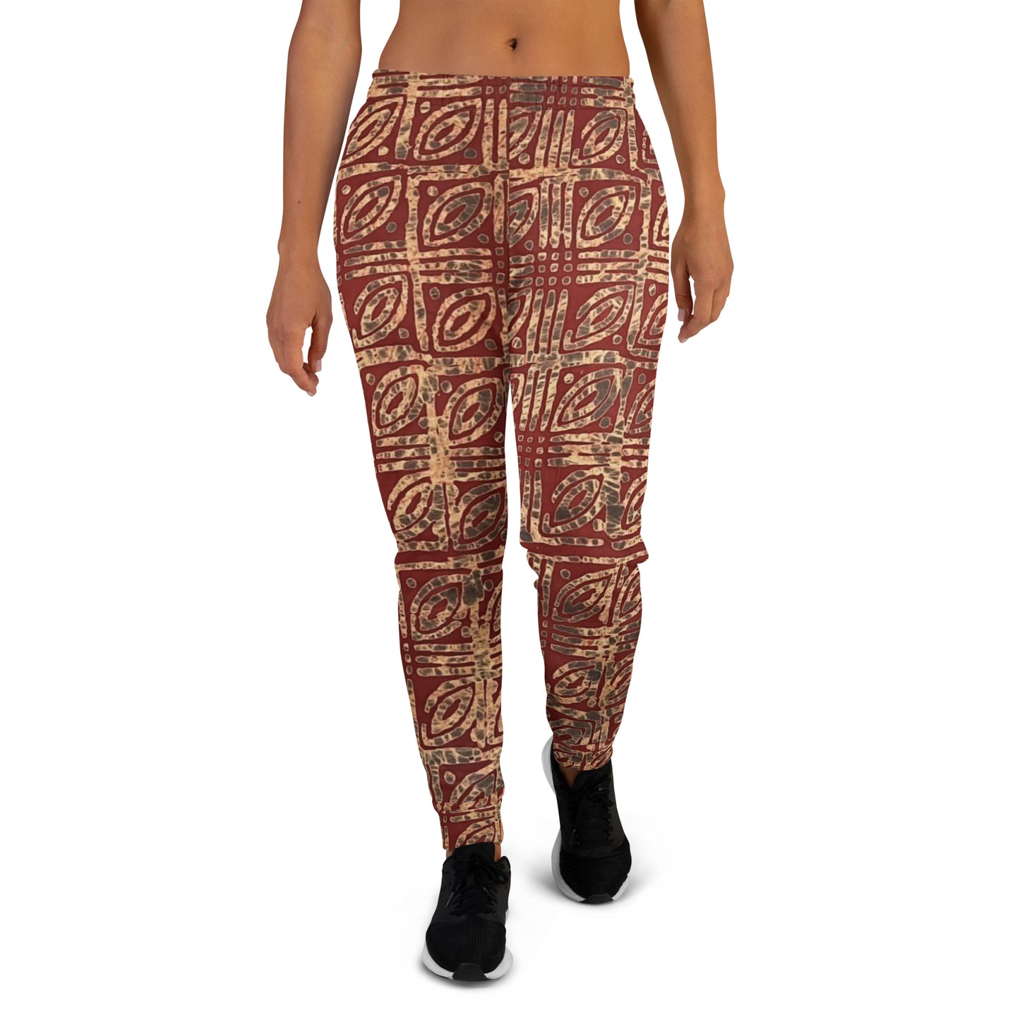 Copper And Gold Adire Women's Joggers