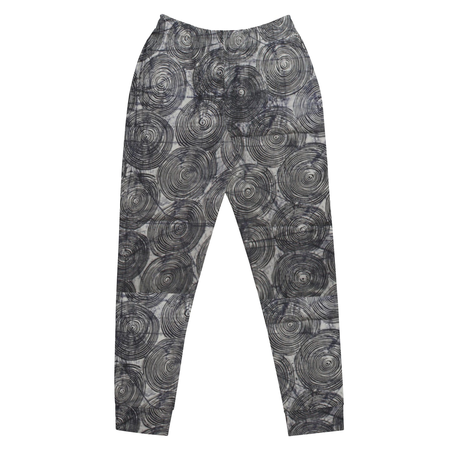 Black Swirls Adire Women's Joggers