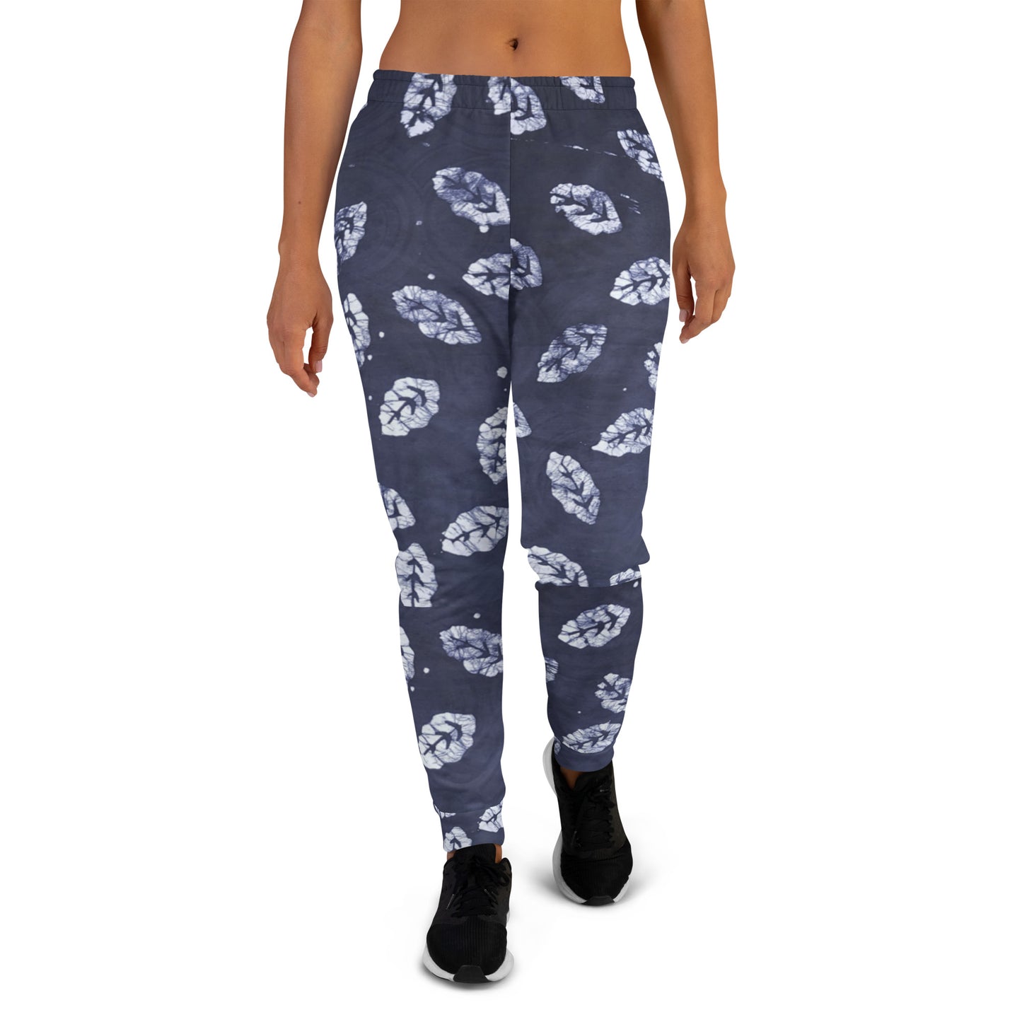 Indigo Leaf Adire Women's Joggers