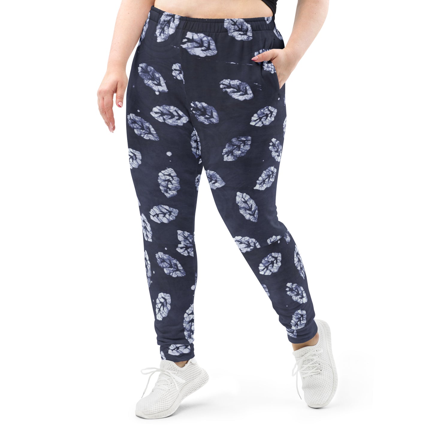 Indigo Leaf Adire Women's Joggers