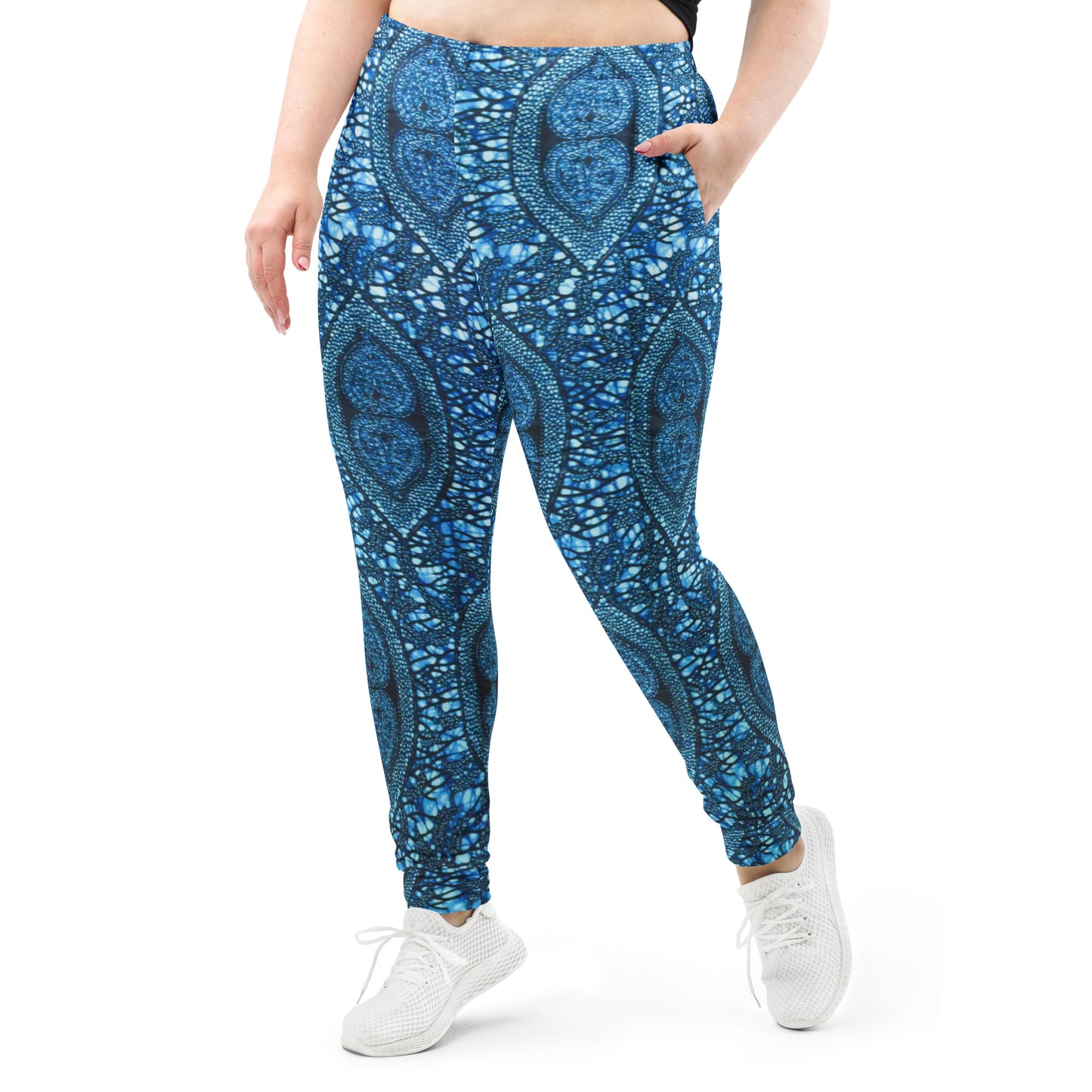 Blue Peas Ankara Women's Joggers