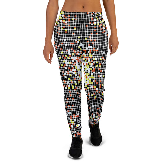 Graphic Square Ankara Women's Joggers