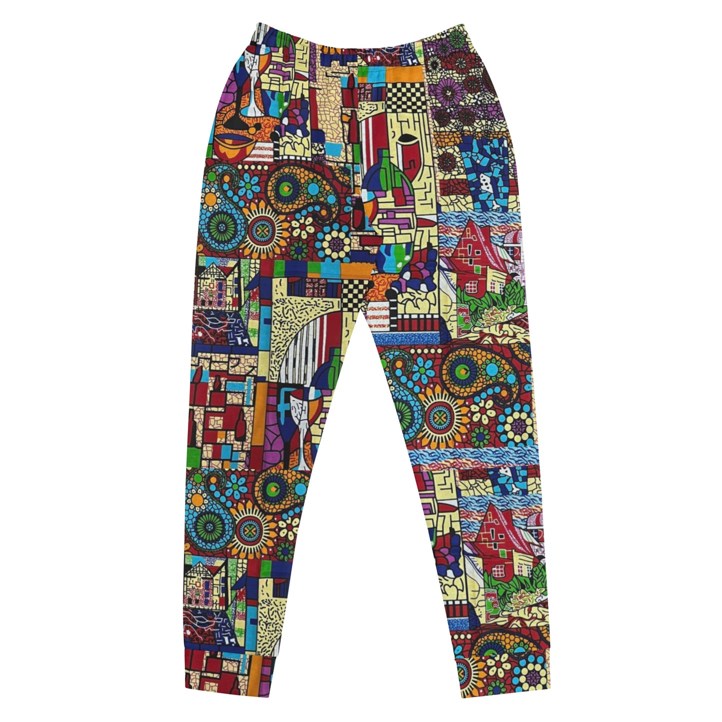 Colourful Artsy Ankara Women's Joggers