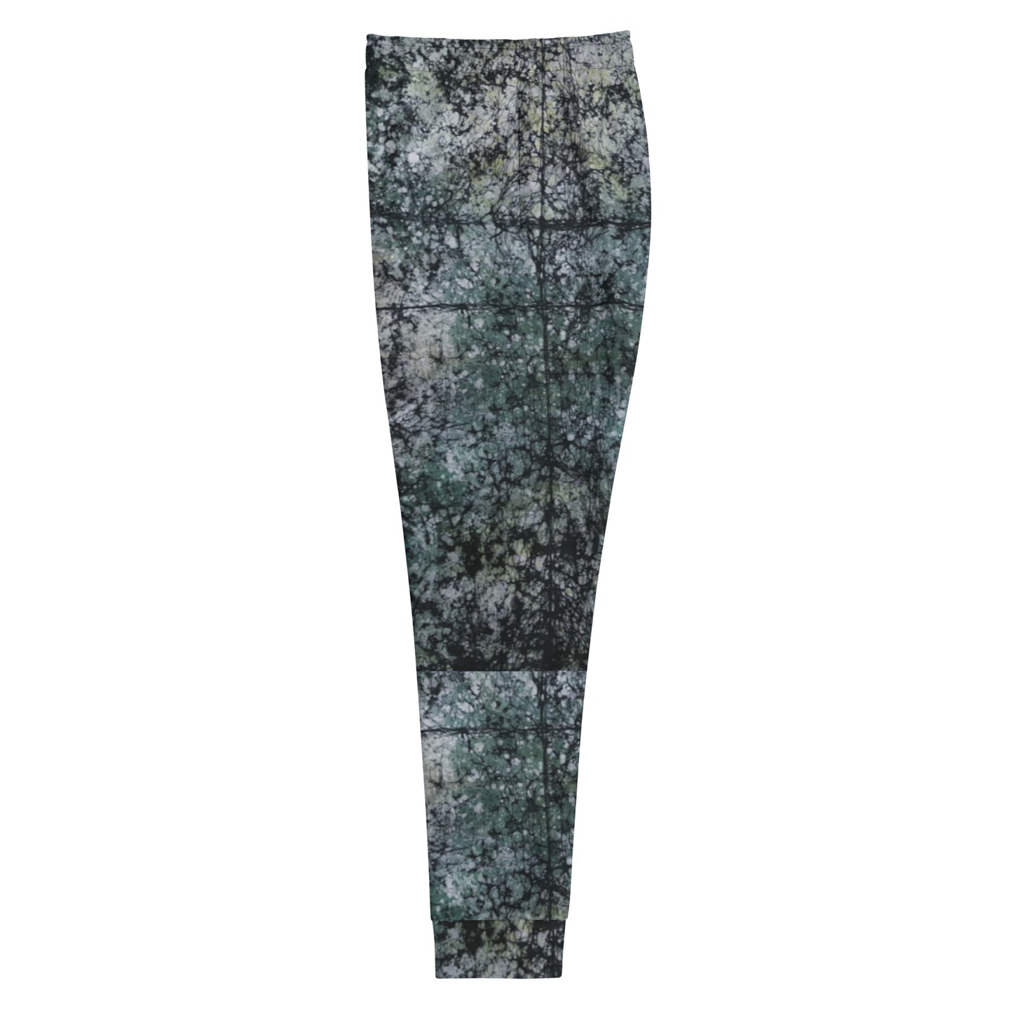 Dark Green Adire Women's Joggers