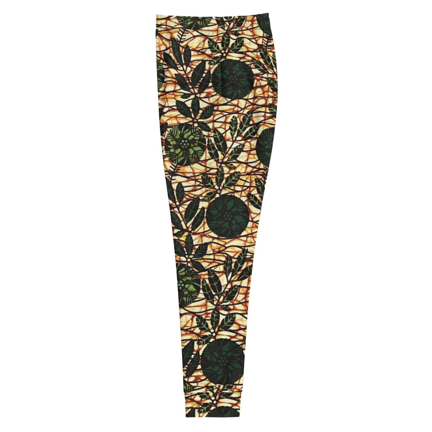 Green Leaf Wine Ankara Women's Joggers