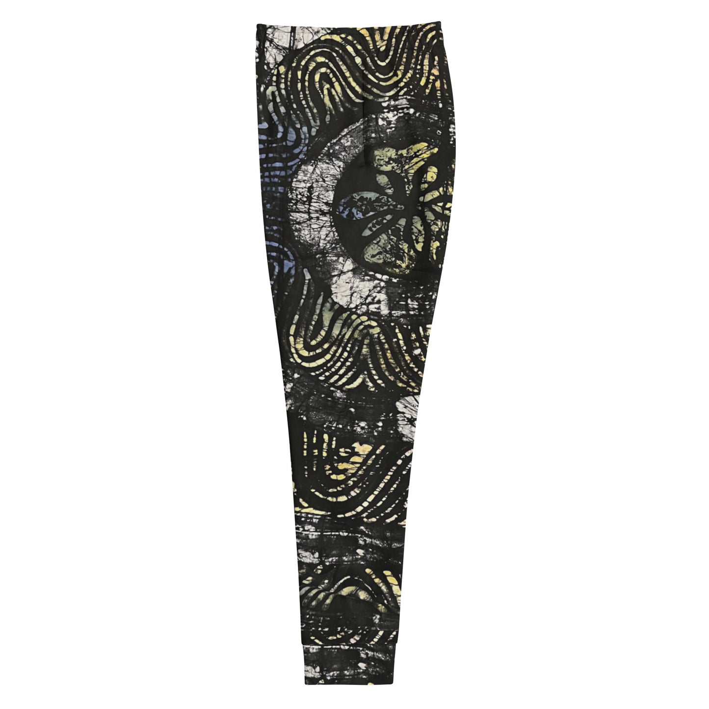 Circles And Swirls Indigo Adire Women's Joggers