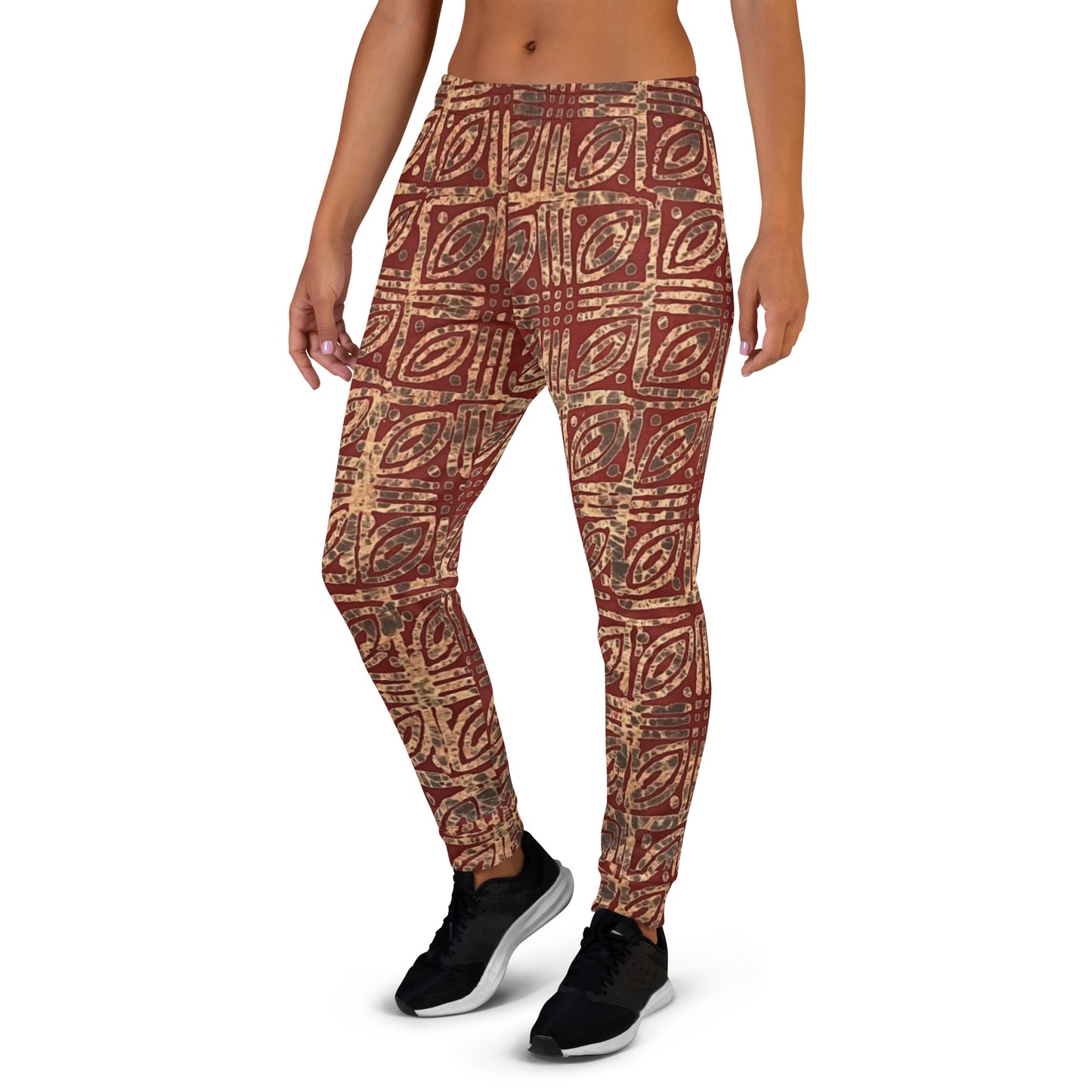 Copper And Gold Adire Women's Joggers