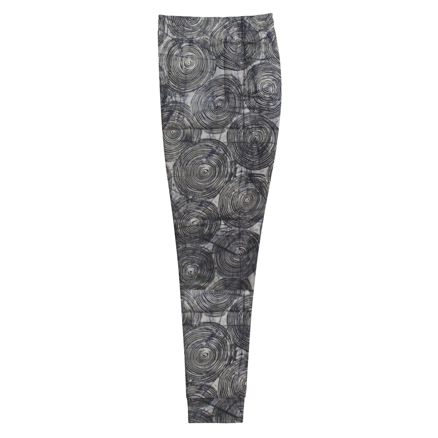 Black Swirls Adire Women's Joggers