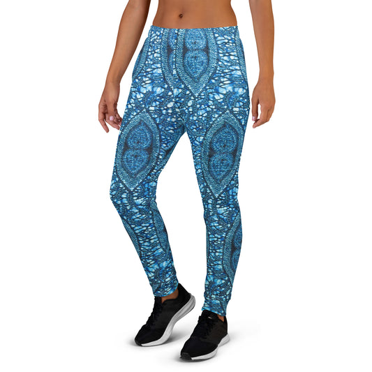 Blue Peas Ankara Women's Joggers