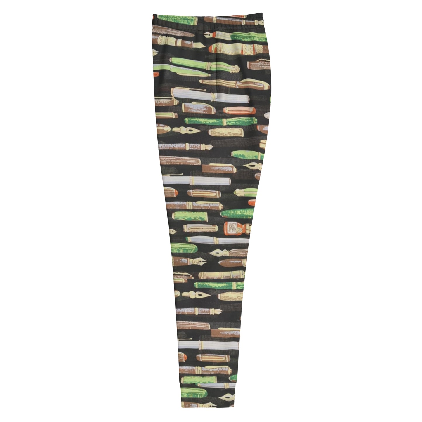 Green Pen Ankara Women's Joggers