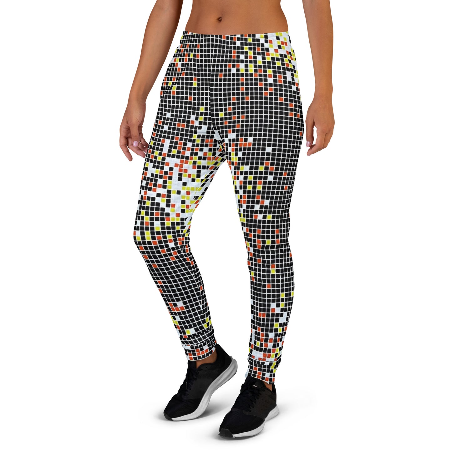 Graphic Square Ankara Women's Joggers