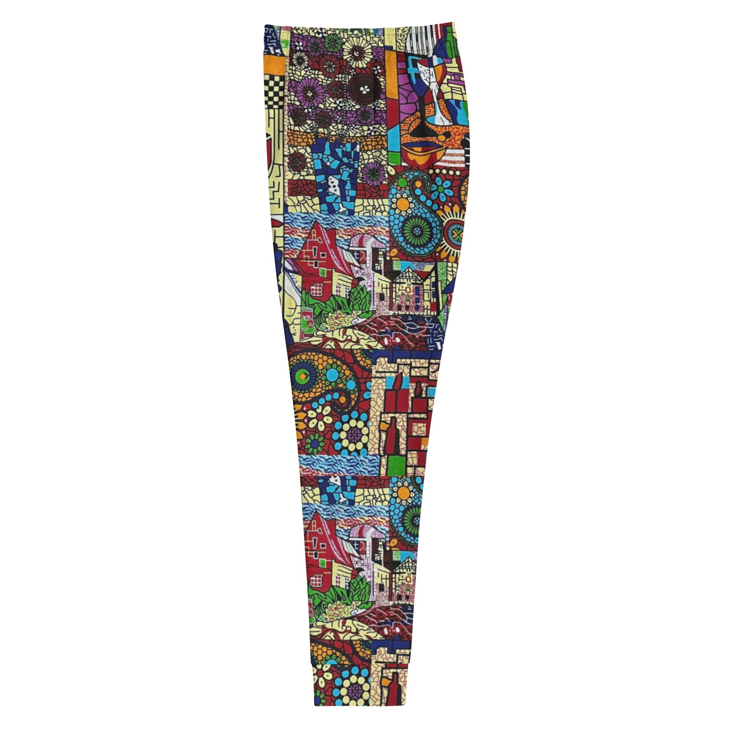 Colourful Artsy Ankara Women's Joggers