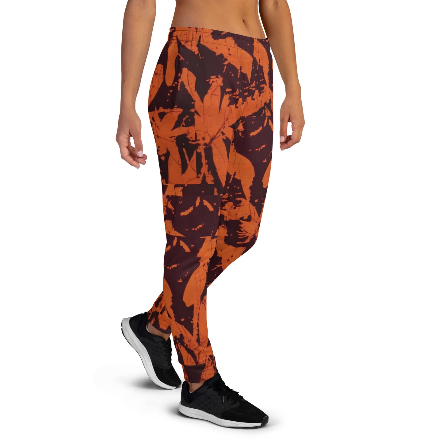 Orange Adire Women's Joggers