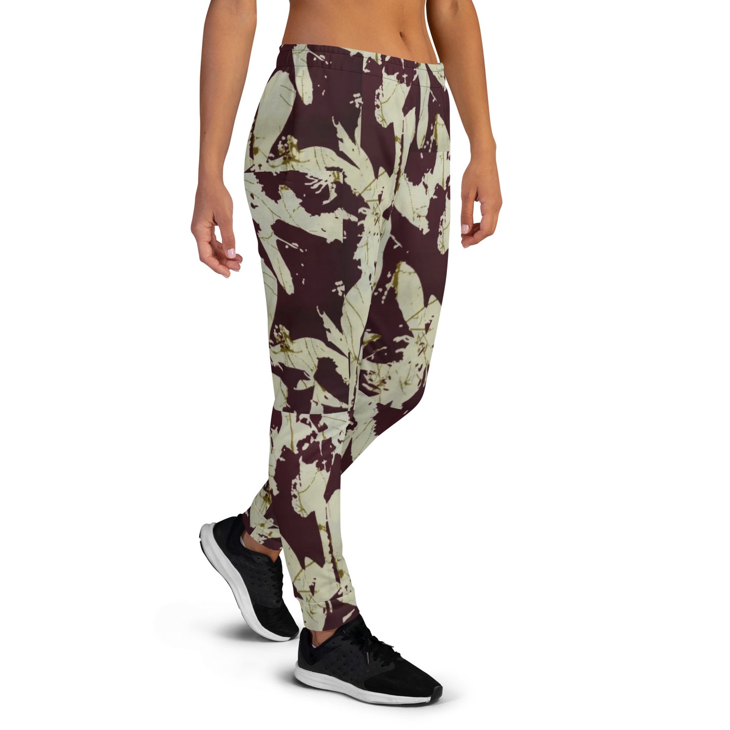 Brown Adire Women's Joggers