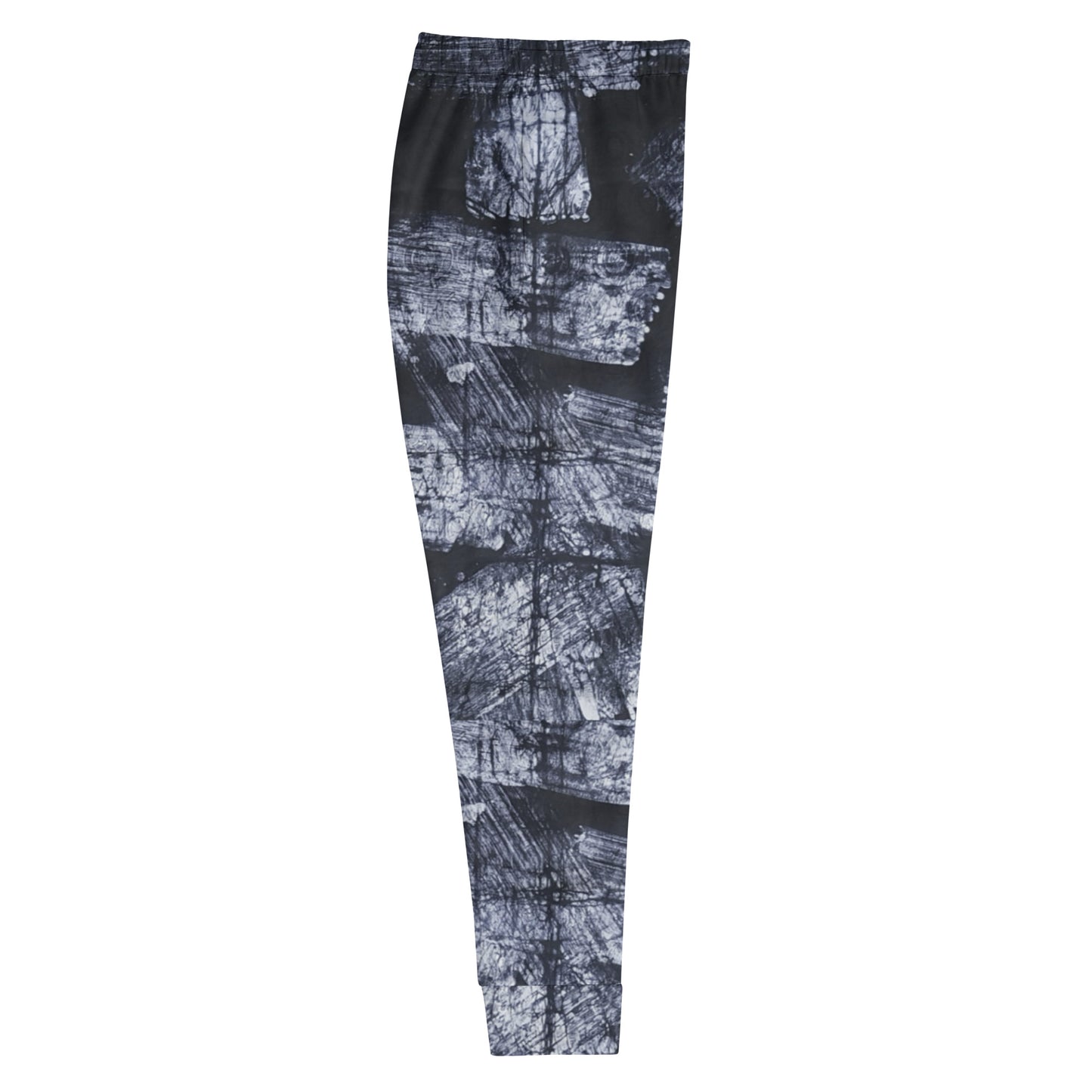 Dark Blue And White Adire Women's Joggers