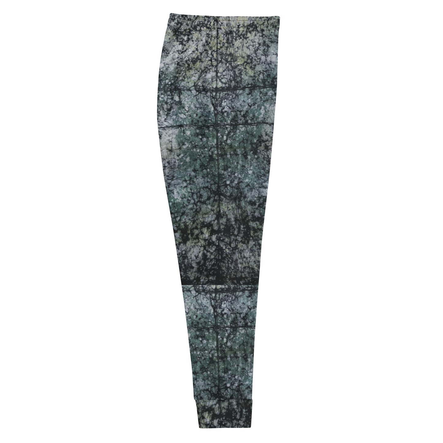 Dark Green Adire Women's Joggers