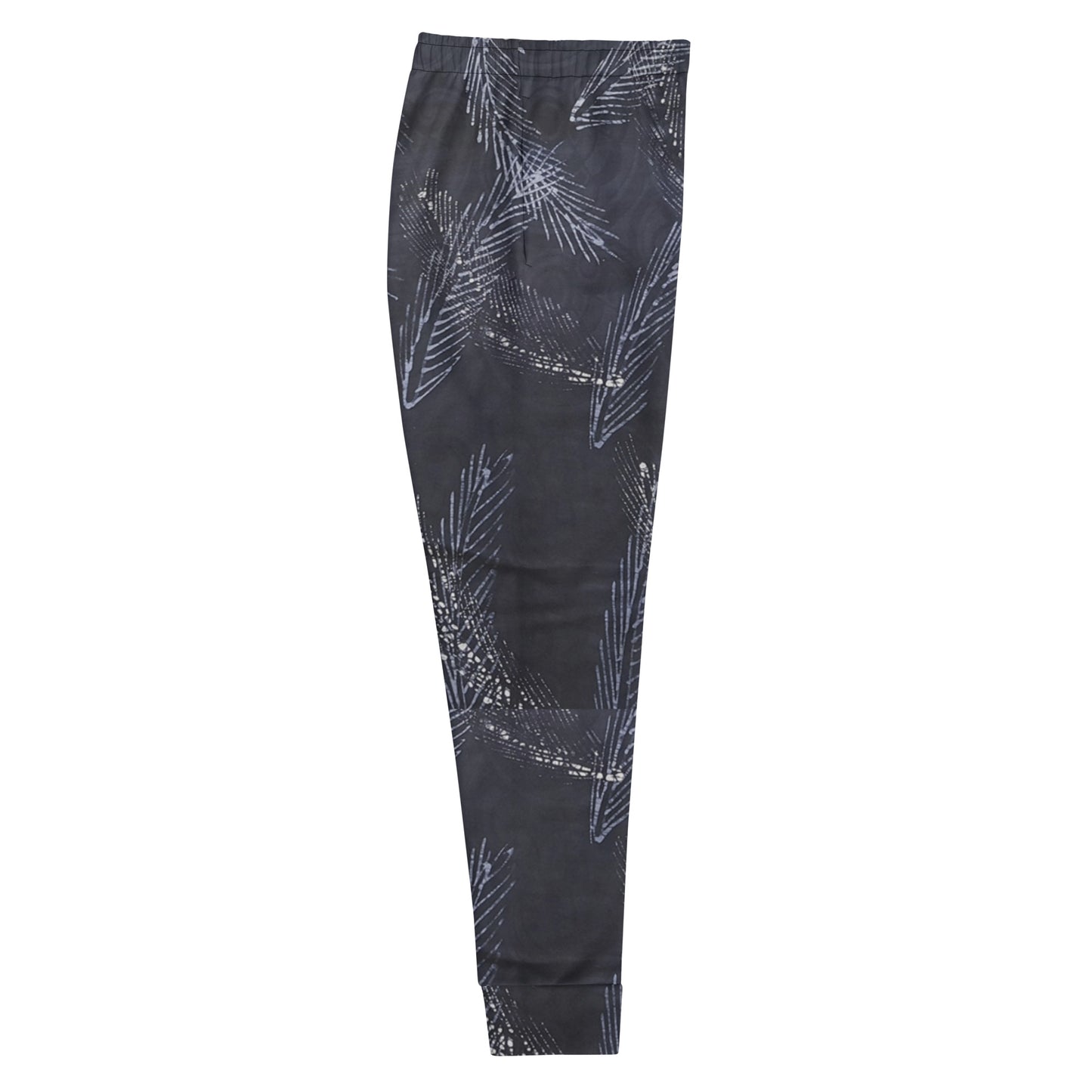 Dark Blue Leaf Adire Women's Joggers