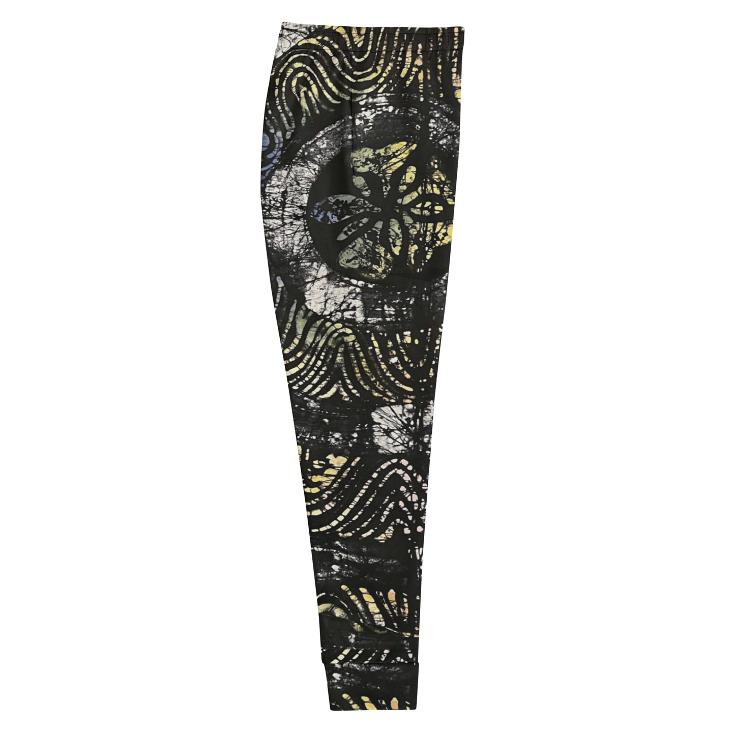 Circles And Swirls Indigo Adire Women's Joggers