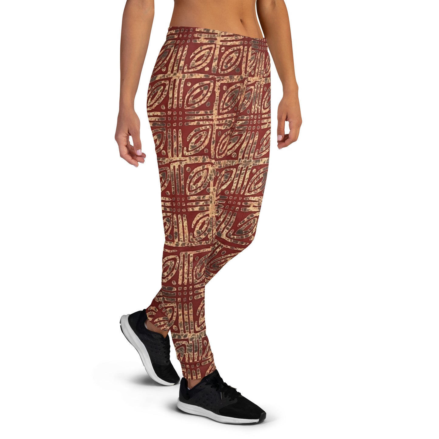 Copper And Gold Adire Women's Joggers