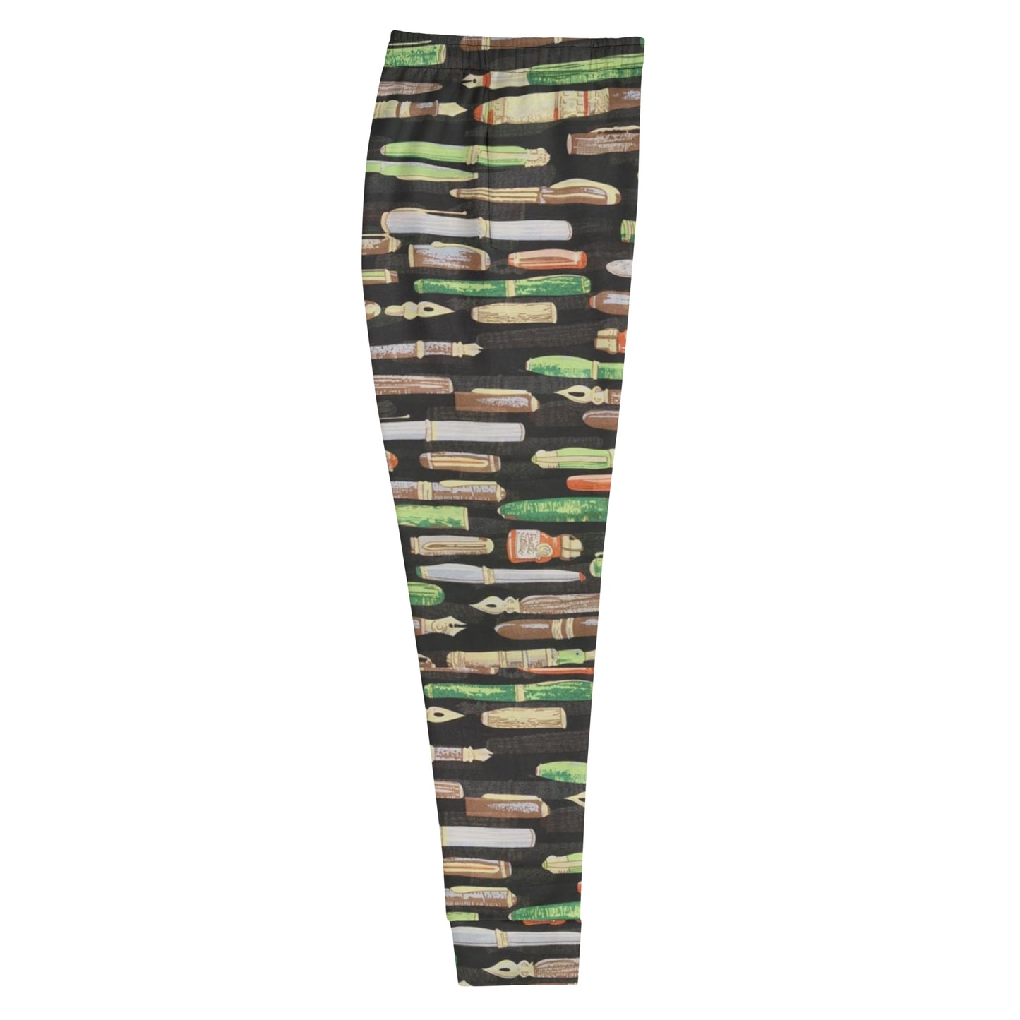 Green Pen Ankara Women's Joggers