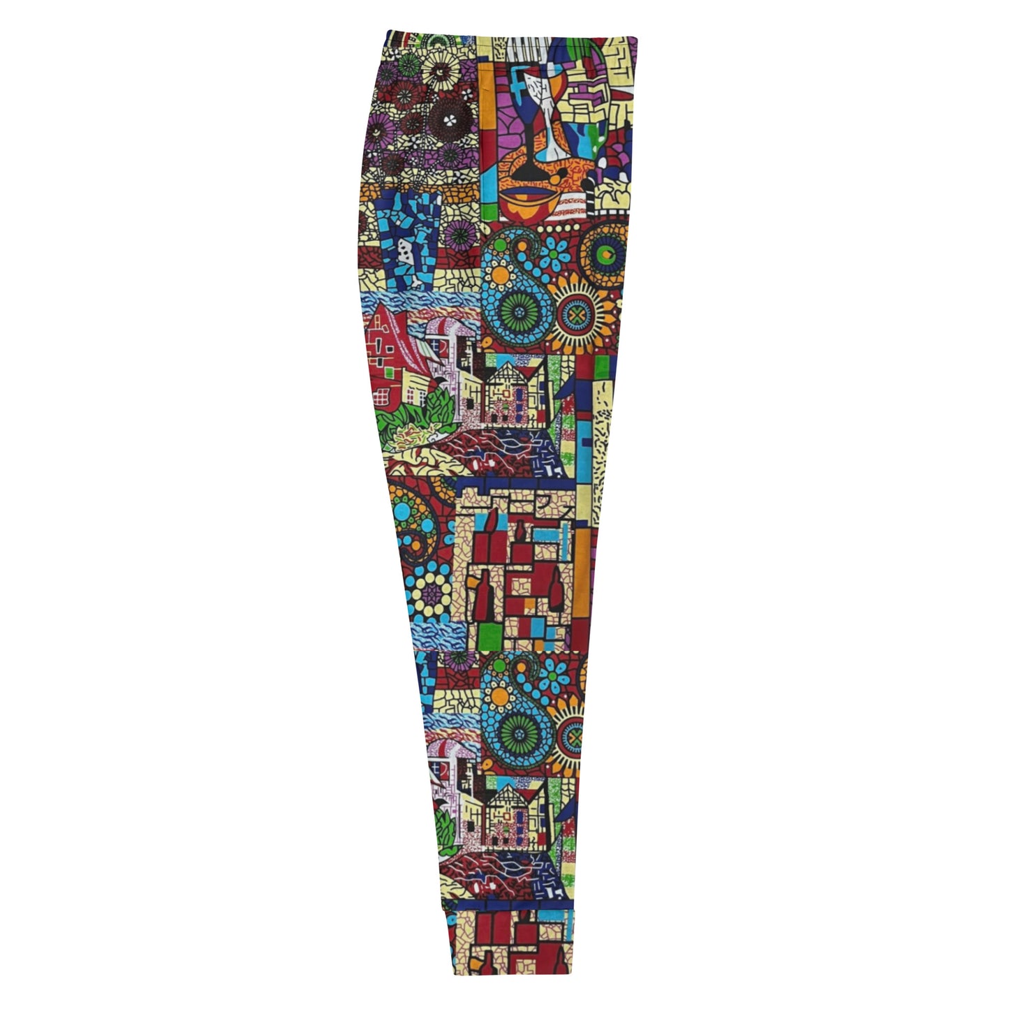 Colourful Artsy Ankara Women's Joggers