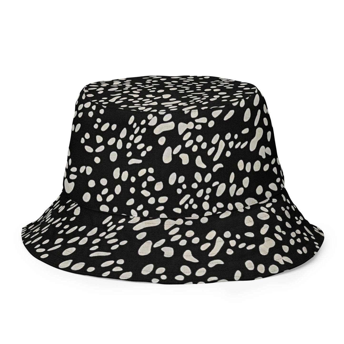 Yellow & White Dots Bucket Hat