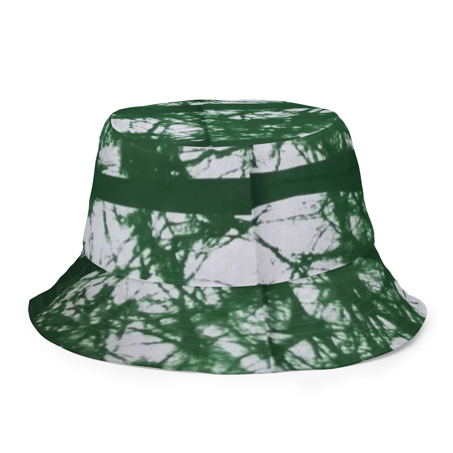 Blue Green Adire Bucket Hat