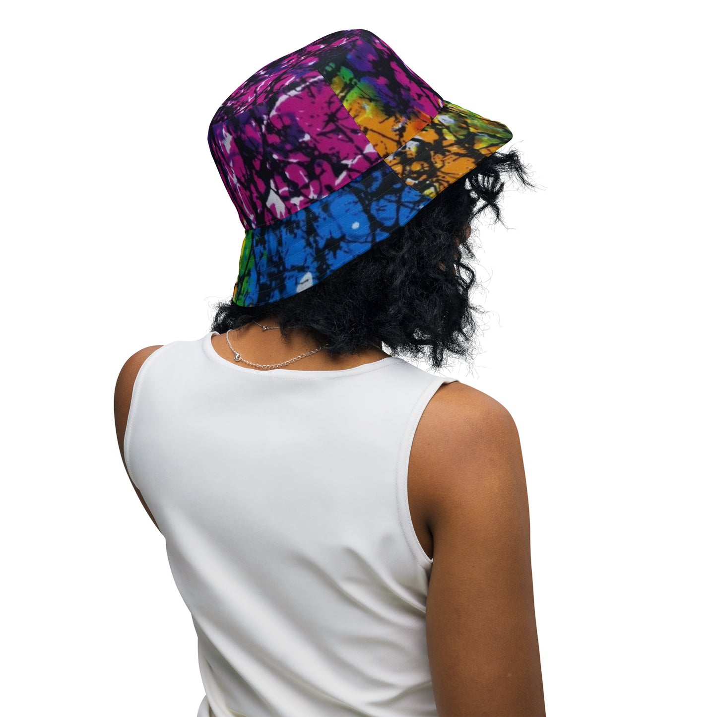 Colourful Adire Bucket Hat