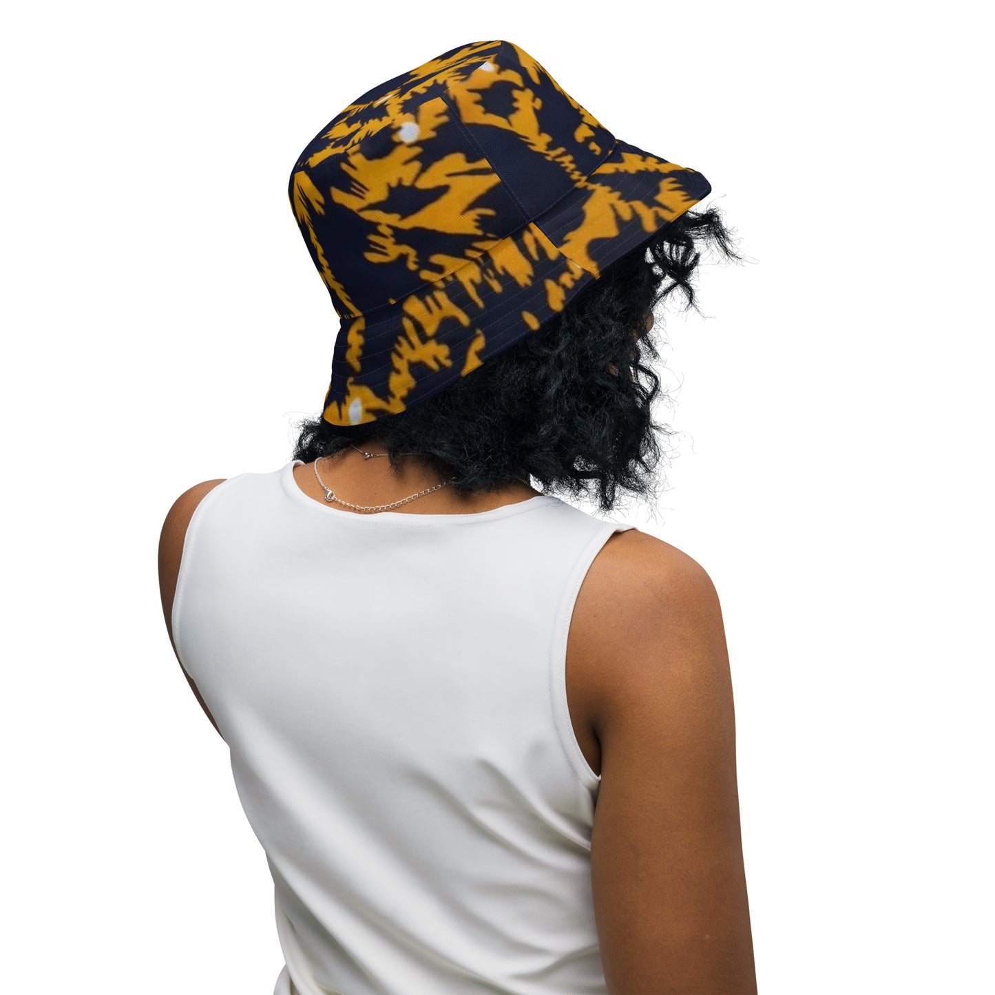 Yellow Leopard Bucket Hat