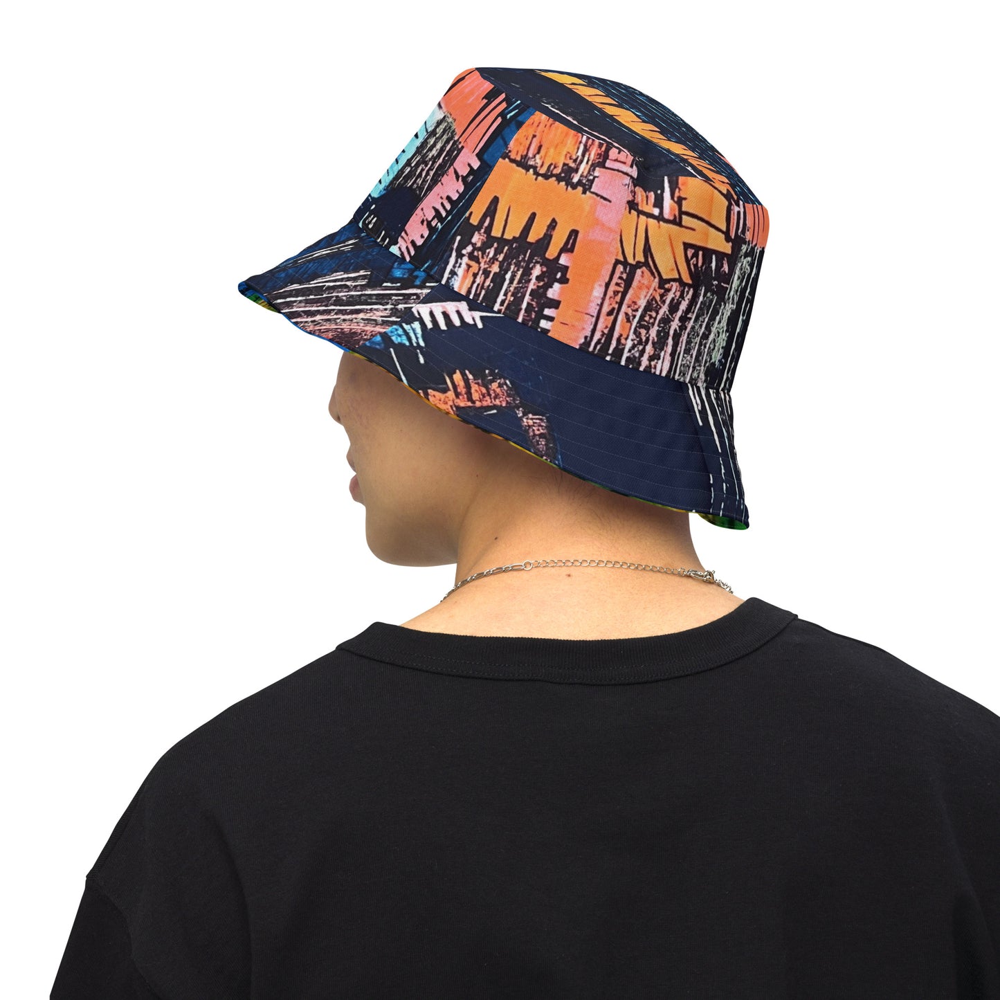 Colourful Adire Bucket Hat