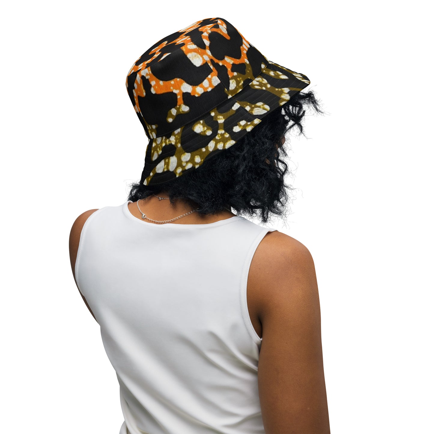 Yellow Leopard Bucket Hat